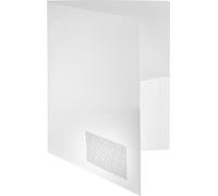 FolderSys Porte-brochures 10008-10 DIN A4 PP pochette transparente blanche