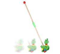 Folding Animal Kids Walker - Push Pull Learning Toy, 21.65 inch Skill Development Interactive Games, Aid with Stable Support Frame, Gear Playful Design, Walking Trainer for Indoor Outdoor