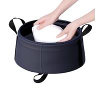 Folding Basin - Camping Sink, Foldable Bucket Washer Washbasin Container For Kitchen Foot Soaking Indoor Outdoor, foldable sinks,