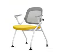 Folding Chair Pliant Réunion Chaise Bureau Poste Réception Siège Accoudoirs Personnel Fauteuil Ergonomique Design(Green)