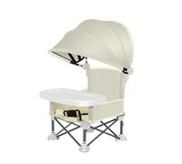 Folding Chair - Portable Dining Seat, Travel High Chair with Tray, Compact Foldable Feeding System | Lightweight Infant Feeding Solution For Home Lawn Beach Camping Travel Picnic Outdoor