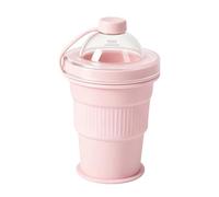Folding Coffee cup| Lidded Ice Sphere Mold with Straw,Travel siliconeFolding This folding siliconedrinking cupprovides a convenient and dependable hydration solution with a generous 325ml capacity