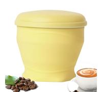 Folding Cup, Reusable Travel Mug, 2.99x2.87 Inches, Coffee Cup, Portable Backpacking Drinkware, Compact 180ml Design with Lid and Lanyard for Home, Kitchen, Beach, Picnic, Camping, Hiking, Outdoor