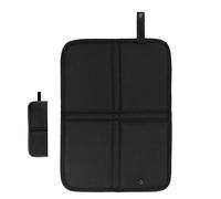 Folding Design Seat Mat, Waterproof Sitting Cushion, Outdoor Camping Pad, Portable Hiking Seat Mat 36 x 26 cm for Camping, Home, Indoor, Camping Travel, Outdoor, Kaki, Black Color
