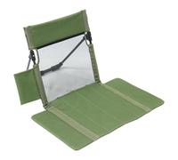 Folding Floor Chair - Beach Back Rest | Stadium Seats with Back Support | Foldable Camping Sitting Mat | Portable Backrest Seats for Beach Fishing Travel Lawn Stadium Outdoor Garden Picnic