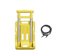 Folding Hand Truck - 43x23cm Heavy Duty Aluminium Folding Sack Trolley Hand Truck, Alloy Adjustable Height Hands Trucks Foldable | for Shopping Grocery Travel Airport Garage Transport