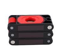 Folding Level Ruler 3 Sections Foldable 45 90 Degree Multi-Angle Measuring Woodworking Tools with Bubbles and Magnets for Carpentry and Site Work,