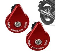 Folding Motorcycle Footrests - Universal Aluminum Alloy Passenger Pegs,