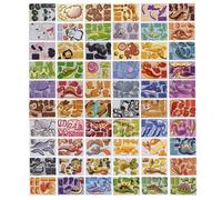 Folding Paper Animal, Vibrant Cartoon Model, Detailed Assembly Figure, Miniature Wild Creature Set, Interactive Educational Learning Kit, Tabletop Activity for Preschool, Classroom, Students