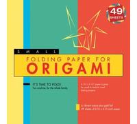 Folding Paper For Origami - Small 6 3/4 - 49 Sheets: Tuttle Origami Paper: High-Quality Origami Sheets Printed With 6 Different Colors: Instructions F