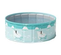 Folding Pool, Non Inflatable Foldable Kids Pools, Swimming Accessories, Wading Bathtub, Kiddie Bathing Tub for Children Adults Family Fun, Dog Friendly Backyard Outdoor Games Equipment