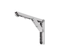 Folding Shelf Brackets,Fold Down Wall Mounted,Triangular bracket foldable angle adjustable wall mount(12Inch)