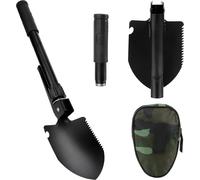 Folding Shovel Mini Folding Shovel Gardening Shovel Multifunctional Carbon Steel Survival Shovel With Carry Bag For Camping,Hiking,Outdoor Activities