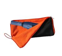 Folding Umbrella Storage Bag - Chenille Hand Drying Puff With Zipper - Hooked On Convenience Super Absorbent Storage Bag, Quick-Drying Umbrella Cover For Foldable Umbrellas, Cars, Home