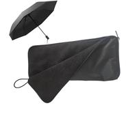 Folding Umbrella Storage Bag - Chenille Hand Drying Puff With Zipper - Hooked On Convenience Super Absorbent Storage Bag, Quick-Drying Umbrella Cover For Foldable Umbrellas, Cars, Home