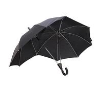 Folding Umbrellas Double Size Couple Person Windproof Ribs Parasol Gift for Lovers(Small)