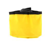Folding Water Bucket - 5L PVC Canister With Handle, Camping Fishing Tailgating Backyard Patio BBQ Bonfire Travel Garden Beach Party Outdoor Water Storage Basin For Adventure Use