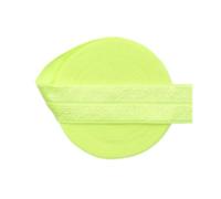 Foldover Élastique 1,9 cm 20 mm Satin Spandex Bande Bande Bandeau Sous-Vêtements Robe Couture Garniture 2/5/10 Yard EN8 Citron 1,8 m