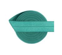 Foldover Élastique 1,9 cm 20 mm Satin Spandex Bande Bande Bandeau Sous-Vêtements Robe Couture Garniture 2/5/10 Yard Jade 4,6 m