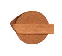 Foldover Élastique 1,9 cm 20 mm Satin Spandex Bande Bandeau Sous-Vêtements Robe Couture Garniture 2/5/10 Yard Marron 4,6 m