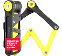 FoldyLock Antivol Pliant Compact pour Vélo - Cadenas Vélo Pliable Homologué et Primé - Equipement Accessoire Puissant et Résistant - Protection Haute Sécurité pour Vélos et Trottinettes - 85 CM