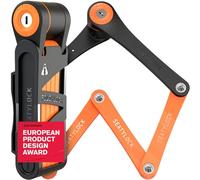 FoldyLock Antivol Pliant Compact pour Vélo - Cadenas Vélo Pliable Homologué et Primé - Equipement Accessoire Puissant et Résistant - Protection Haute Sécurité pour Vélos et Trottinettes - 85 CM