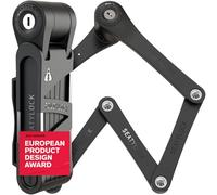 FoldyLock Antivol Pliant Compact pour Vélo - Cadenas Vélo Pliable Homologué et Primé - Equipement Accessoire Puissant et Résistant - Protection Haute Sécurité pour Vélos et Trottinettes - 85 CM
