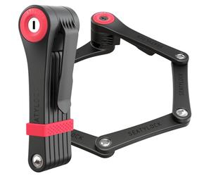 FoldyLock Clipster Antivol pliable pour vélo Sécurité 14/18 Argent
