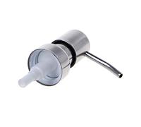 Folewr Distributeur de savon avec pompe intégrée en acier inoxydable 340 ml