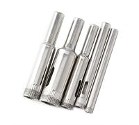 Folewr Lot de 5 forets pour carrelage céramique verre marbre 5-12 mm diamant