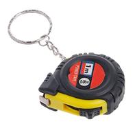 Folewr Mètre à ruban rétractable avec porte-clés - Format de poche - 1 m