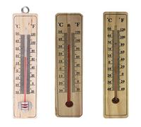 Folewr Thermomètre mural pour intérieur ou extérieur, jardin, maison, garage, bureau, chambre à coucher