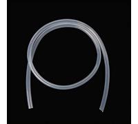 Folewr Tuyau flexible en silicone de qualité alimentaire Transparent 8 mm ID X 10 mm OD 1 m