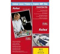 FOLEX Lot de 50 feuilles de papier laser transparent A4 125 microns