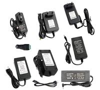 FOLGEMIR 12V 10A 120W Transformateur avec adaptateur DC, tension d'entrée AC 110V - 240V, universel adaptateur secteur pour bande de ruban à LED SMD 5050/3528/5630