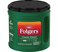 Folgers - Café Classique Décaféiné | Café Moulu de Moyenne Intensite - 1 Canette de 734 g