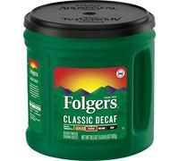 Folgers - Café Classique Décaféiné | Café Moulu de Moyenne Intensite - 1 Canette de 865 g