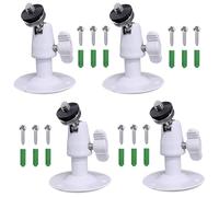 Folgtek 4 pices supports muraux pour mini camra support de plafond accessoires de montage universels pour mini camra pour l'intrieur et l'ext