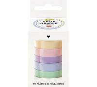 Set de rubans satin PASTEL, assorti