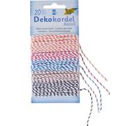 folia 12210 folia Dekokordel mehrfarbig Deko Klassisch