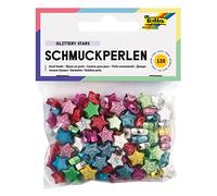 Folia 1261 Lot de 120 Perles de Bijoux en Relief de Couleur