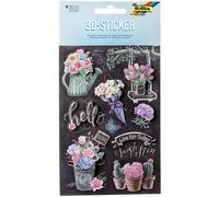 Folia 19905 Lot De 9 Stickers 3d En Papier Pour Décoration De Cartes De V?ux, Travaux Manuels Et Scrapbooking
