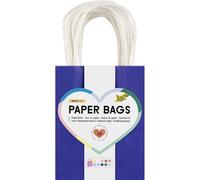 folia 21239/10 - Paper Bags BASIC S, 10 sacs en papier kraft 110 g/m² en 10 couleurs, env. 12 x 15 x 5,5 cm, pour bricoler, décorer et offrir