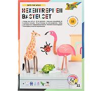 Folia 21901 Kit de Bricolage pour 11 Figurines 262 pièces Multicolore, Coloré