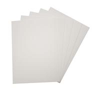 Folia 23500 - Caoutchouc mousse - 5 feuilles - 2 mm - Environ 29 x 40 cm - Blanc - Idéal pour de nombreux travaux de bricolage