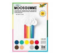 Folia Mousse EVA BASIC – 10 feuilles 29 x 40 cm multicolore TU