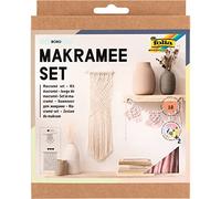Set de macramé BOHO folia, 10 pièces beige TU