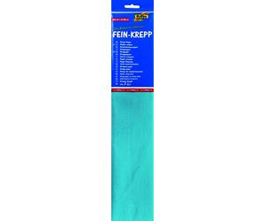 Folia 250x50cm 32g/m² Bleu papier crêpon - papiers crêpon (2500 mm, 500 mm)