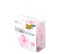 Folia 26501 - Lot de 200 Autocollants washi en Papier de Riz - Idéal pour décorer et décorer