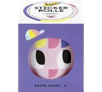 folia 27106 - Rouleau de Stickers Face IT, Set de 816 Stickers, 4 m de Long avec différents Motifs Autocollants